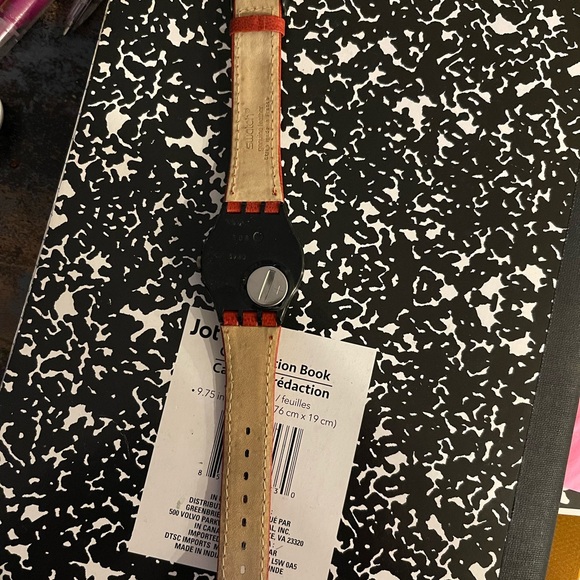 SWATCH GENT "RED FLAME" - Picture 2 of 5